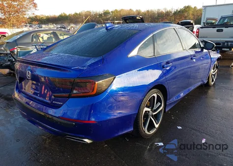 2018 Honda Accord Sport from USA, damaged, VIN 1HGCV1F37JA125774